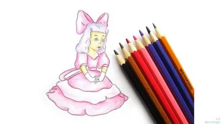 Desen cu creioane colorate - un blog despre desen