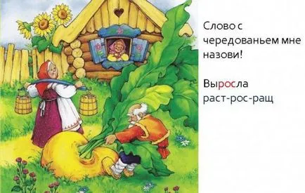 Creștere „sau“ cresc „- cum se scrie un cuvânt care de regulă este justificată ortografia