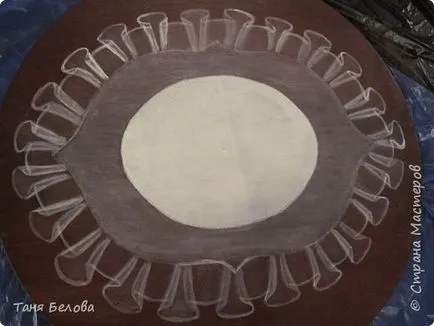 Desenați dantelă pe hârtie decupaj, artiști țară