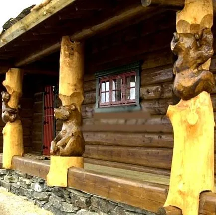 Cifrele sculptate de animale din lemn pentru a da (figurine cu propriile lor mâini) Cifrele sculptate de animale din lemn pentru gradina