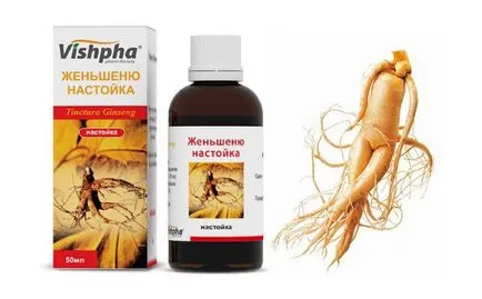 instructiuni Tinctură de ginseng de utilizare, beneficii și daune