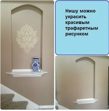 O nișă în perete modul de a decora fotografie frumos, master-class și idei (nișă) O nișă în perete modul de a decora fotografie frumos, master-class și idei