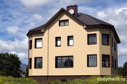 Strat de vopsea perchlorvinyl fațadă (strat de vopsea este necesar) fațadă vopsea de colorat perchlorvinyl