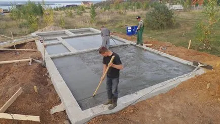 Baza pivnița - construirea unui etaj în subsolul unei case private (private) Baza pivnița - construirea unui etaj în subsolul unei case private