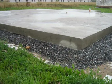 Baza pivnița - construirea unui etaj în subsolul unei case desprinse (subsol) Baza pivnița - construirea unui etaj în subsolul unei case private