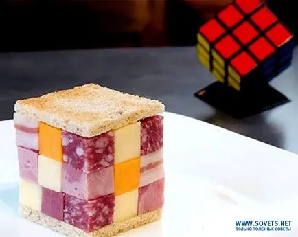 sandwich-uri originale pe masa de vacanță sau bufet, rețete cu fotografii și video (ei) sandwich-uri originale pe masa de vacanță sau bufet, rețete cu fotografii și video