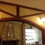 arcade cu piatra decorativa care material de finisare pentru a alege și de modul în care cele mai bune pentru a face afară (foto)