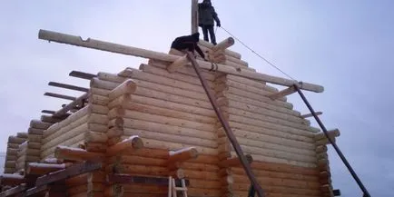 Caracteristici de construcție de case din lemn