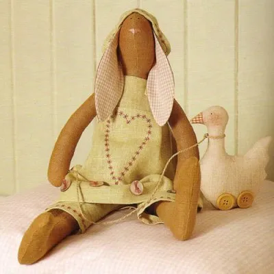 Easter Bunny tilda - o clasă de master și de model