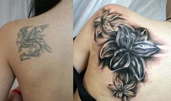 regula tatu- Suprapunerea stabilește tatuaje vechi