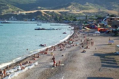 Cea mai bună plajă din Koktebel (Crimeea) fotografii, descriere, vacanță