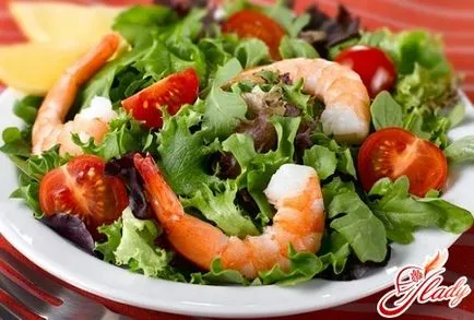 Salată și roșii cu rețetă creveți gătit (crevetă reteta salata de rosii) Salata cu creveți și roșii reteta