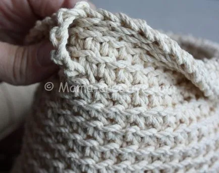 trucuri lucrate manual tricot coș de croșetat pentru obiecte mici de frânghie, creativitatea mamei ei (cârlig coș) trucuri lucrate manual tricot coș de croșetat pentru obiecte mici de frânghie, creativitatea mamei sale