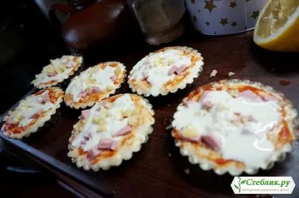 Pizza în cantină - rețete ale autorului cu fotografii