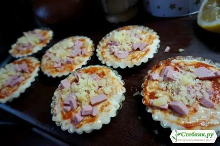 Pizza în cantină - rețete ale autorului cu fotografii
