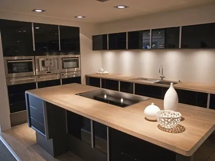 Dispunerea apartamentului cu o bucătărie, fără o fereastră! idei originale și o fotografie de design interior bucătărie, fără o fereastră! (Windows) Dispunerea apartamentului cu o bucătărie, fără o fereastră! idei originale și o fotografie de design interior bucătărie, fără o fereastră!