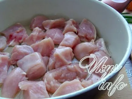 Pilaf cu pui în rețetă cuptor cu fotografie (de pui) Pilaf cu carne de pui în cuptor reteta cu o fotografie