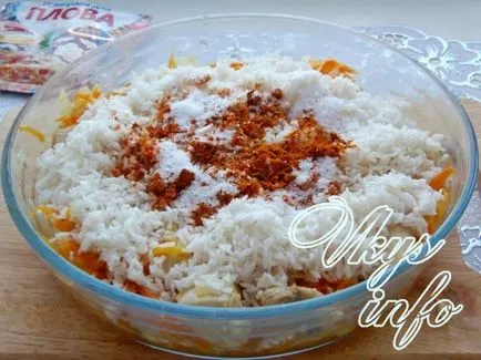 Pilaf cu pui în rețetă cuptor cu fotografie (cuptor) Pilaf cu carne de pui în cuptor reteta cu o fotografie