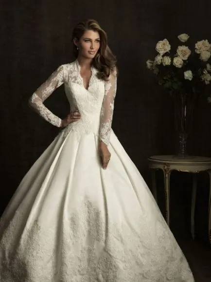 Rochie pentru nunta de iarna