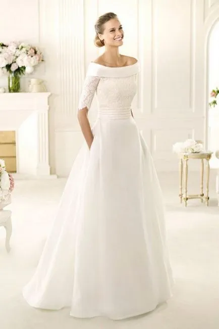 Rochie pentru nunta de iarna