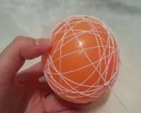 Crafts din fire și adeziv