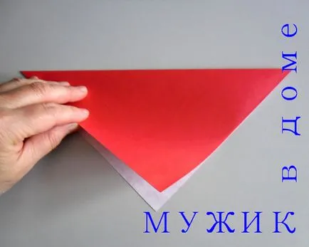 Hack Moș Crăciun de hârtie cu mâinile (origami) (origami) Hack Moș Crăciun de hârtie cu mâinile (origami)