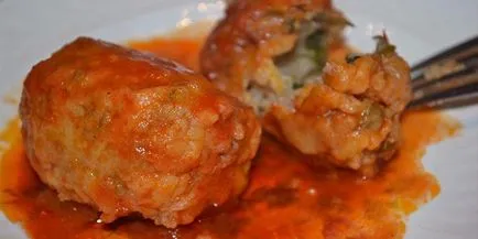 Sos pentru chiftele cu pasta de tomate și rețetă smântână
