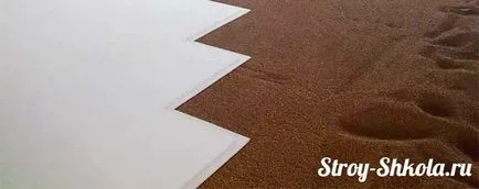 Podea cu mâinile sale - abilitatea de construcție școală