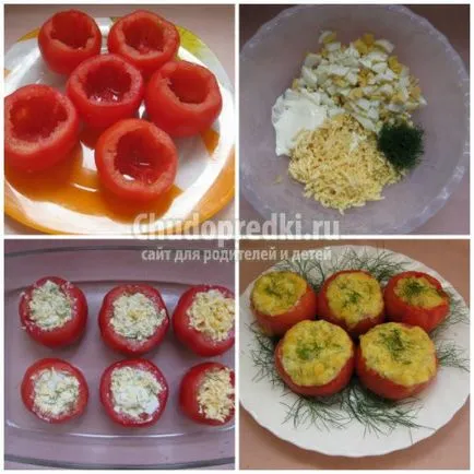Tomate în cuptor pentru cele mai bune rețete cu fotografii (rețete) Tomate în cuptor pentru cele mai bune rețete cu fotografii