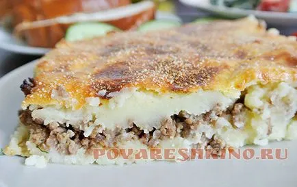 Povaroshkino, retete simple cu pas cu pas fotografii (gradina gratinat de cartofi) Povaroshkino, retete simple, cu pas cu pas fotografii