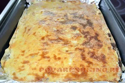Povaroshkino, retete simple cu pas cu pas fotografii (gradina gratinat de cartofi) Povaroshkino, retete simple, cu pas cu pas fotografii