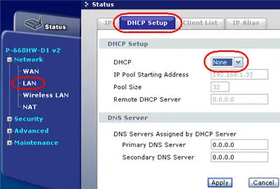 Utilizarea adsl-modem cu Wi-Fi în modul normal, punctul de acces fără fir - ZYXEL