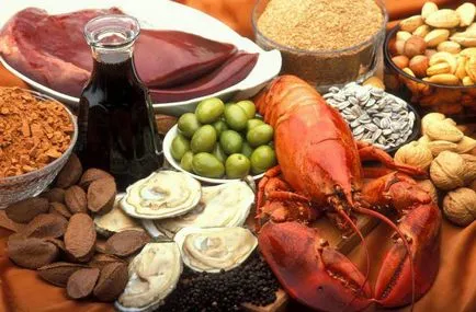 Produsele care conțin fier în cantități mari (de fier) Produsele care conțin fier în cantități mari