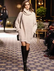 Din ceea ce sa poarte tendințele rochie din tricot 2016 (toamna-iarna sezonul de iarnă-primăvară) Din ceea ce sa poarte tendințele rochie din tricot 2016