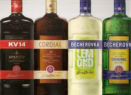 Din ce bea gustări Becherovka și băuturi de la (Becherovka) Ce băutură Becherovka cocktailuri și gustări tradiție