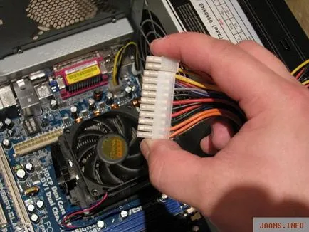 Instalarea hardware a conexiunii 3 fire