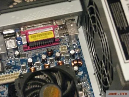 Instalarea hardware a conexiunii 3 fire