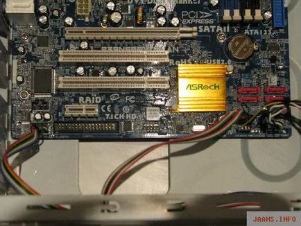 Instalarea hardware a conexiunii 3 fire