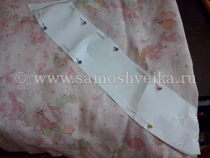 Ușor de bumbac Rochie de vara cu propriile lor mâini pentru începători - samoshveyka - site-ul pentru fani