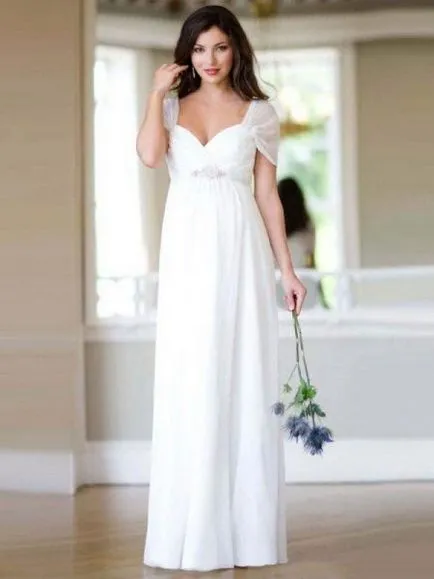moda stiluri simple rochii de mireasa, scurte, lungi și luxuriante (53 poze)