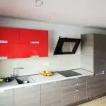 Bucătăria directă într-un rând