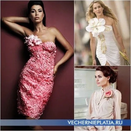Cinci moduri de a decora o rochie simplă, cu propriile lor mâini