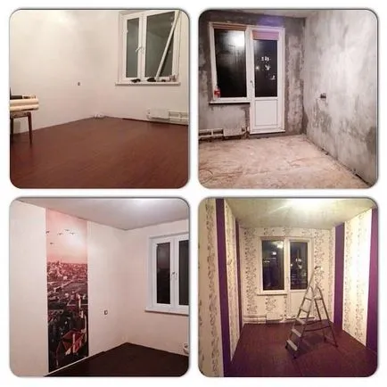 Reparare de apartamente cu propriile lor mâini noi fotografii și videoclipuri