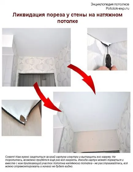 Repararea de tavane suspendate după tăiere - toate căile de restaurare! (Repair) Repararea de tavane suspendate după tăiere - toate căile de restaurare!