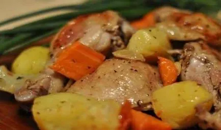 Retete cu rețete de pui cu fotografii - simple și delicioase, toți copiii și familia