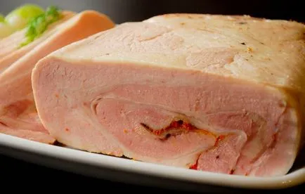 rețete șuncă de pui și carne de porc la domiciliu, secrete