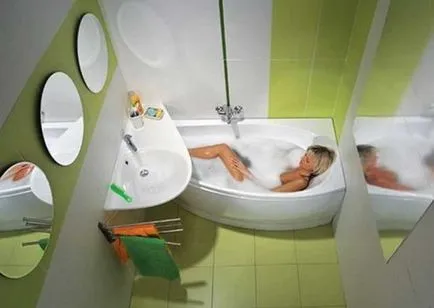 renovare baie pentru lucrări Hrușciov, proiectare