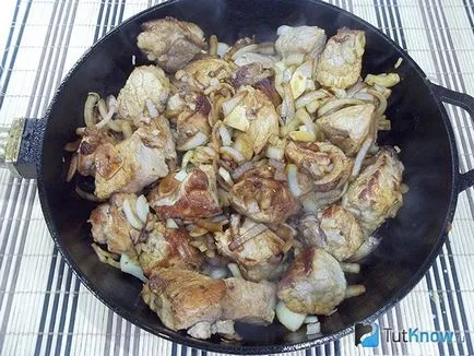 Reteta cum ar fi friptura de porc si ceapa