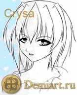 Desenați păr în stilul de anime