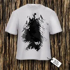 Egal tricou în Photoshop (Select & gt; Modificare & gt; Pene modificare alocare -rastushevka) Desenați un tricou în Photoshop